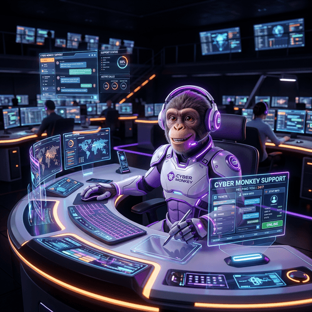 Cyber Monkey Contact